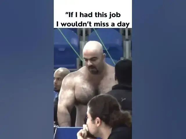 Video thumbnail for “If I had this job, I wouldn’t miss a day…
