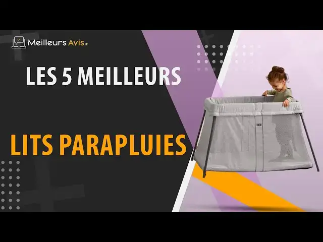 Video thumbnail for ⭐️ MEILLEUR LIT PARAPLUIE - Comparatif 2024
