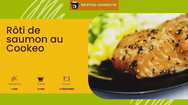 Video thumbnail for Rôti de saumon au Cookeo