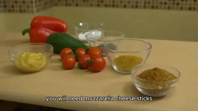 'Video thumbnail for Easy mozzarella sticks recipe '