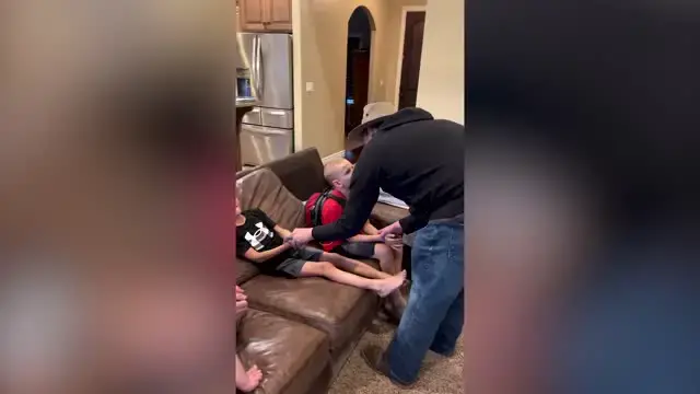 Video thumbnail for Boy With Cancer Surprised By Return Of Big Brother | Happily TV