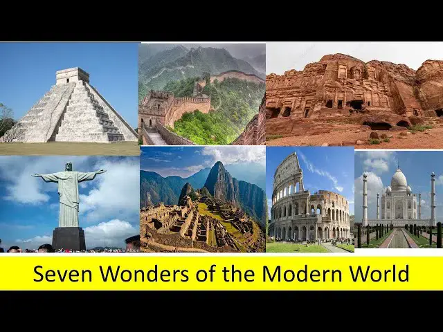 Video thumbnail for Seven Wonders of the Modern World
