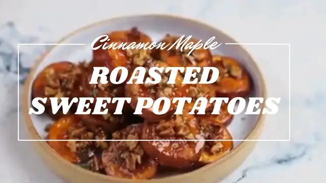 Video thumbnail for Roasted Sweet Potatos