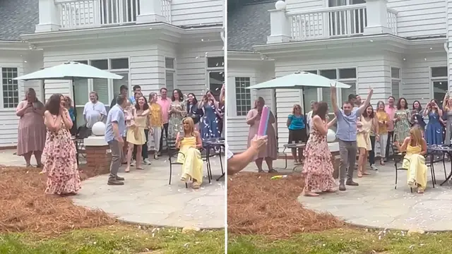 Video thumbnail for Colorblind Dad Has Wholesome Delayed Reaction To Daughter's Gender Reveal