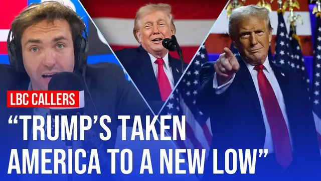 Video thumbnail for Is America's democracy recoverable post-Trump? | LBC callers debate