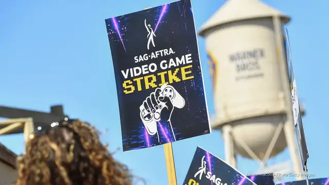 Video thumbnail for Video game actors end 11-month strike with new AI protections