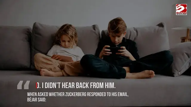 Video thumbnail for Meta whistleblower alleges Mark Zuckerberg created 'false impression' of concern for child safety
