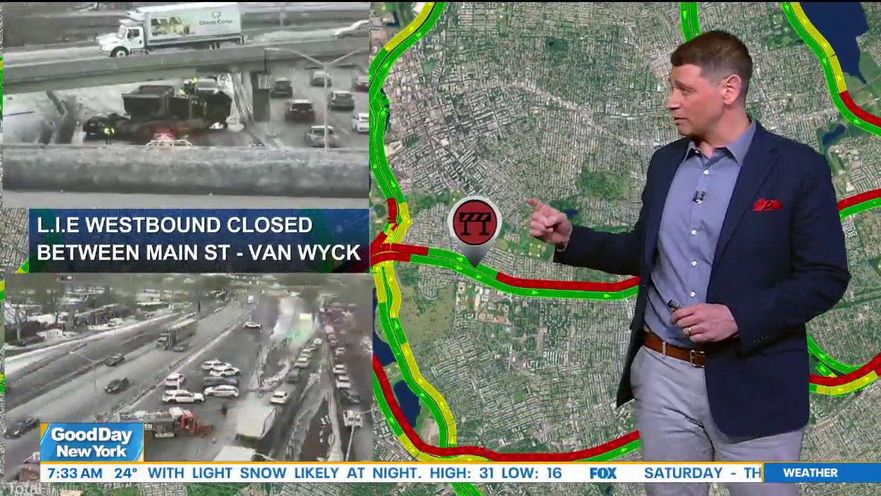 Video thumbnail for Friday commute: Southbound Deegan, Van Wyck closed