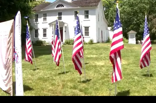 Video thumbnail for Field of Flags honors American history in New Canaan
