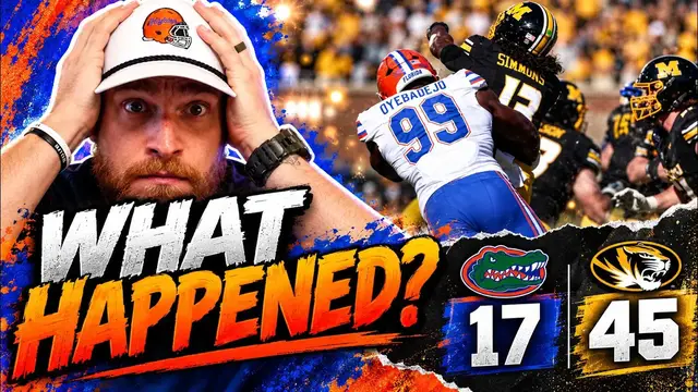 Video thumbnail for Florida Gators HUMILIATED by Missouri - What the HELL Happened?!