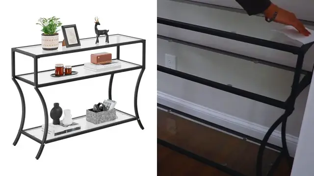 Video thumbnail for Unboxing And Setting Up The Yaheetech Console Table