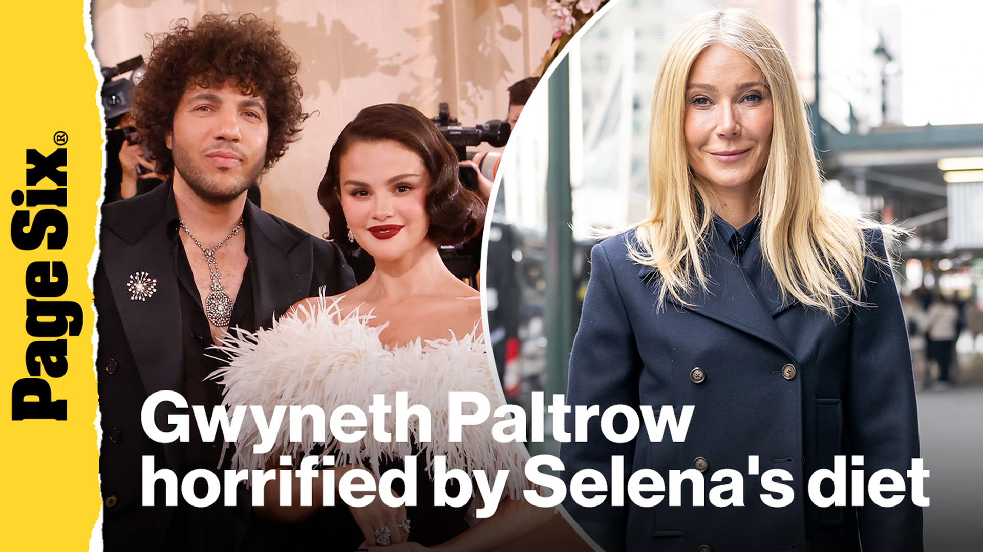 Video thumbnail for Selena Gomez's 'diet of a 5-year-old' exposed by husband Benny Blanco — leaving Gwyneth Paltrow horrified