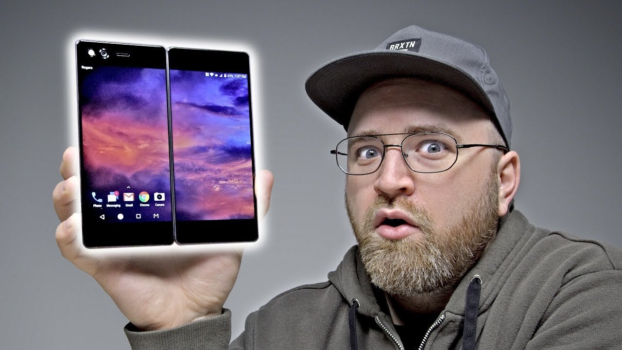 Video thumbnail for The Dual Screen, Foldable Smartphone Is REAL!