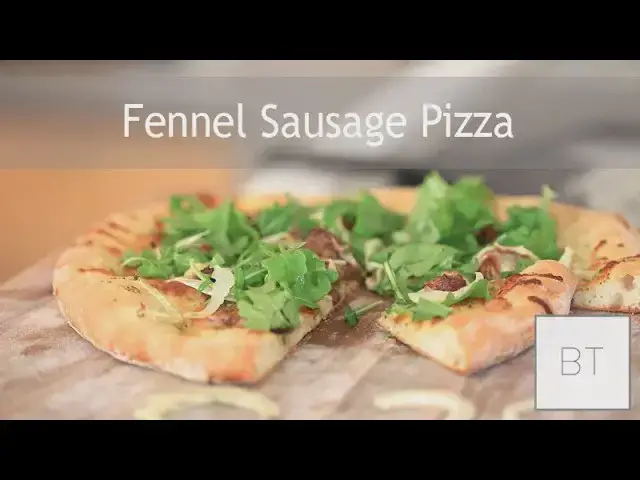 Video thumbnail for Fennel Sausage Pizza | Byron Talbott