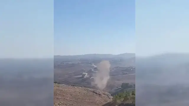 Video thumbnail for Lebanon: Israeli Bombardment Hits Southern Lebanon.