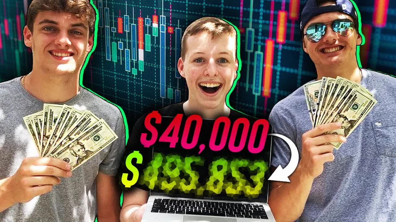 Video thumbnail for Financial Wolf: friends day trading challenge! $40,000 stock market experiment