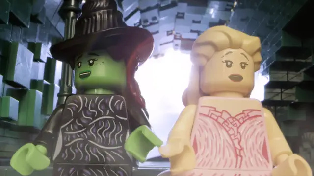 'Video thumbnail for Wicked: For Good - Official 'On The Set' LEGO Brickified Trailer'