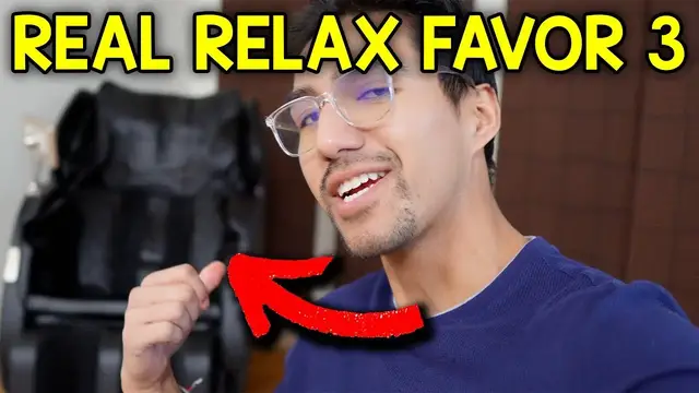 Video thumbnail for Real Relax Favor 3 Massage Chair Full Setup, App Control and Testing