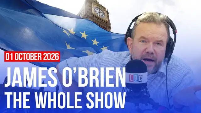 Video thumbnail for 'Andy Burnham recognises how foolish Brexit was' | James O'Brien - The Whole Show