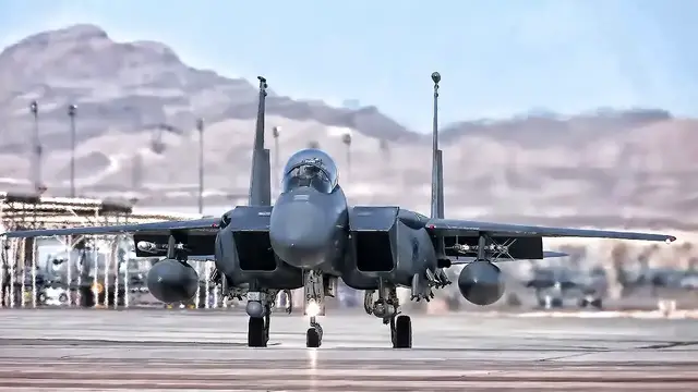 'Video thumbnail for Fighter Aircraft At Nellis Red Flag 22-1 • Takeoff Time'