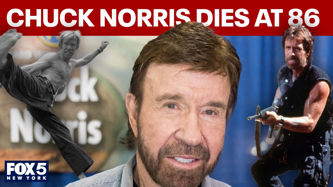 Video thumbnail for Chuck Norris, actor and martial artist, dies at 86