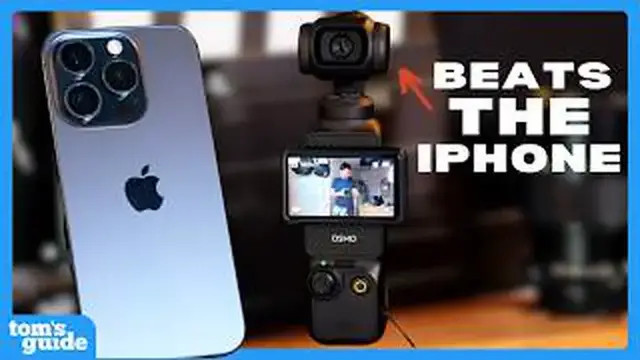 'Video thumbnail for DJI Osmo Pocket 3 vs iPhone 15 Pro | Comparison'