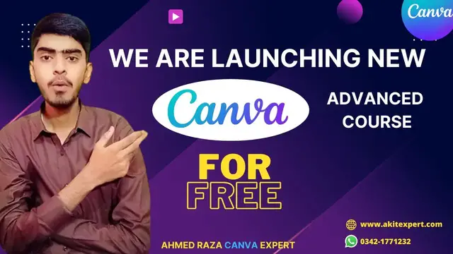 Video thumbnail for Canva Course Introduction Free Course 2022 - How to earn money from Canva Graphics Designing.