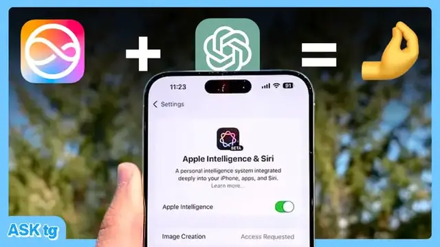 Video thumbnail for Apple Intelligence + ChatGPT | Questions Answered