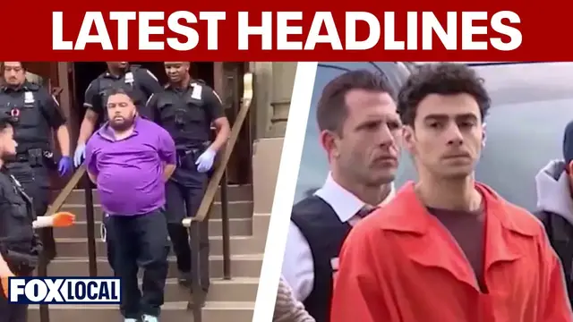 Video thumbnail for Man facing hate crime charges in NYC synagogue attack; Luigi Mangione confesses to killing CEO