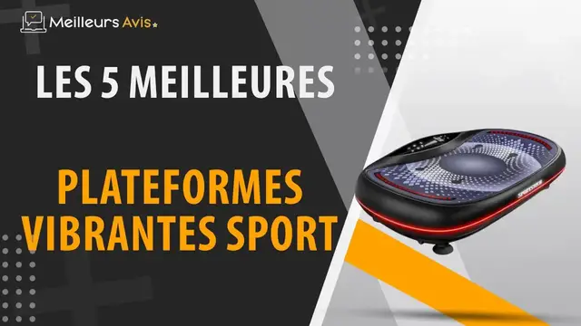 Video thumbnail for ⭐️ MEILLEUR PLATEFORME VIBRANTE SPORT - Comparatif 2023