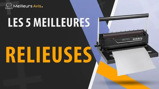 Video thumbnail for ⭐️ MEILLEUR RELIEUSE - Avis & Guide d'achat (Comparatif 2023)