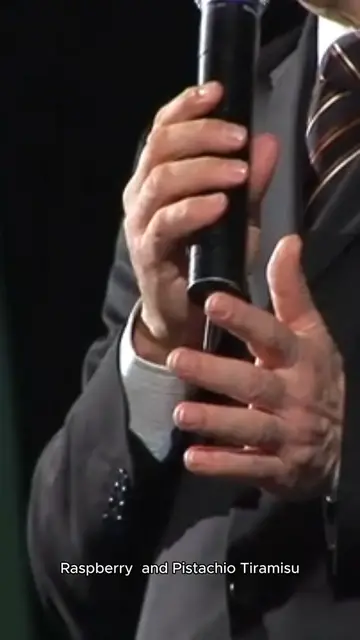 Video thumbnail for white chocolate raspberry pistachio tiramisu