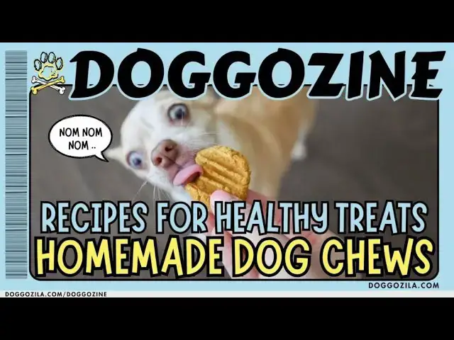 Video thumbnail for Homemade Recipes for Dog Chews and Treats