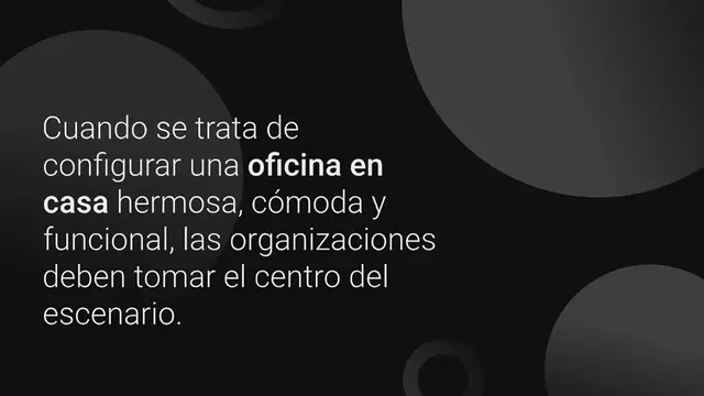 Video thumbnail for Cómo diseñar una oficina en casa perfectamente organizada