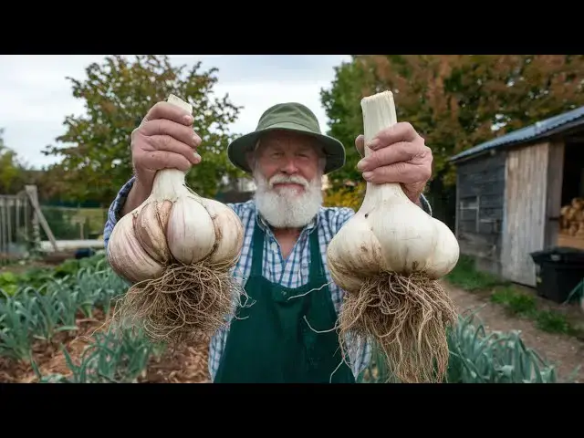 'Video thumbnail for Want Bigger Garlic - Do This in February for Best Results'