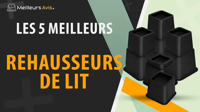 Video thumbnail for ⭐️ MEILLEUR REHAUSSEUR DE LIT - Avis & Guide d'achat (Comparatif 2022)