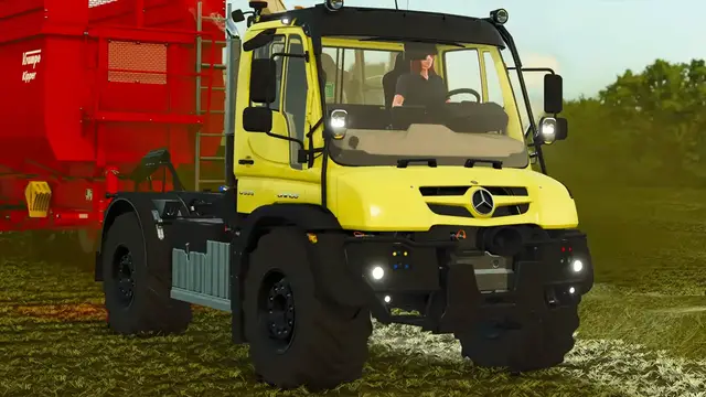 'Video thumbnail for Farming Simulator 25 - Official Mercedes-Benz Trucks Pack Announcement Teaser Trailer'