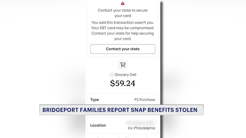 Video thumbnail for Dozens hit by Bridgeport SNAP thefts; lawmakers demand security overhaul