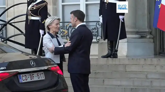 Video thumbnail for 'Coalition of the Willing' meets in Paris to discuss security guarantees for Ukraine