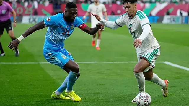 Video thumbnail for Algeria reach AFCON quarterfinal after dramatic win over DRC