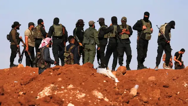 'Video thumbnail for Syria detains members of security forces over Suwayda violence'