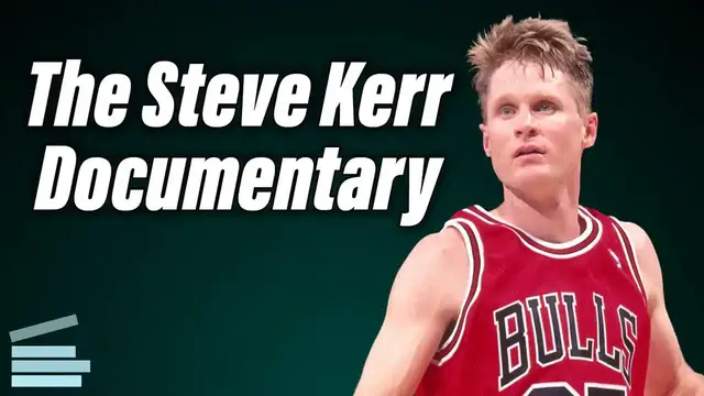 'Video thumbnail for athlete anthology: steve kerr's journey: from tragedy to nba dynasty coach'