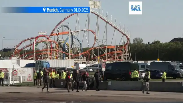 'Video thumbnail for Oktoberfest to reopen after bomb threat linked to explosion at house in Munich'