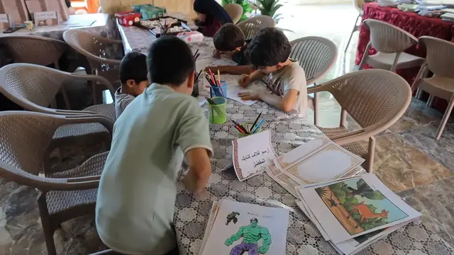 Video thumbnail for Syria: Fourth Idlib Book Fair Opens 27.