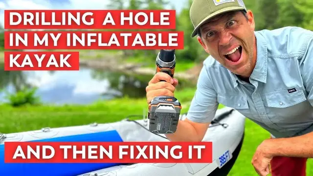 'Video thumbnail for How To Repair An Inflatable Kayak  |  How to Patch an Inflatable Kayak'