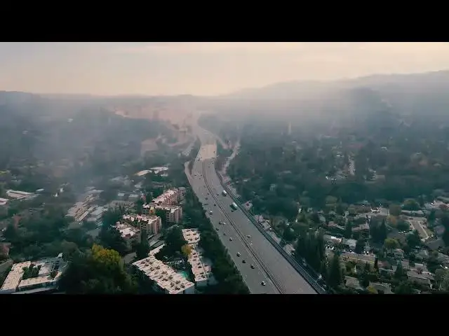 Video thumbnail for Aerial View of Highway