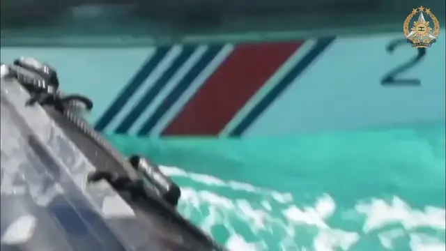 Video thumbnail for Philippines: Philippines accuses Chinese Coast Guard of hitting, wounding serviceman in disputed waters.