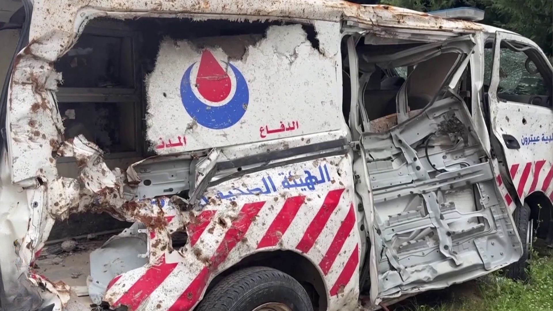 Video thumbnail for Israeli attacks on Lebanon