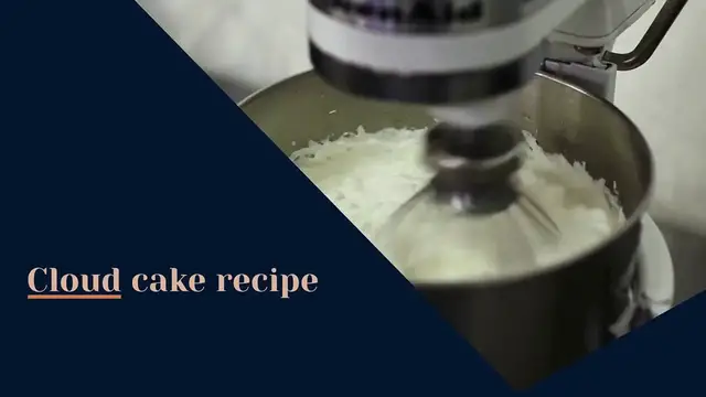 Video thumbnail for Cloud cake recipe