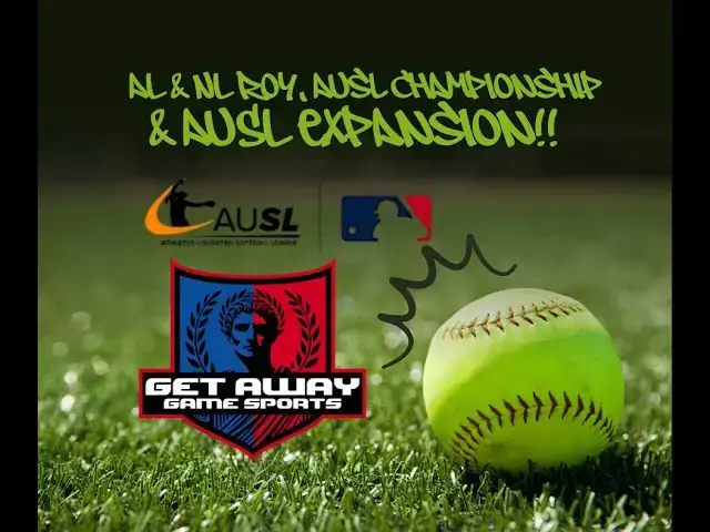 'Video thumbnail for AL & NL ROY #mlb , #ausl Championship Series,and AUSL Expansion'